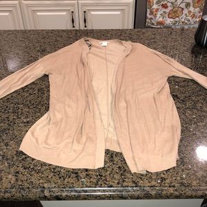 Tan Cardigan